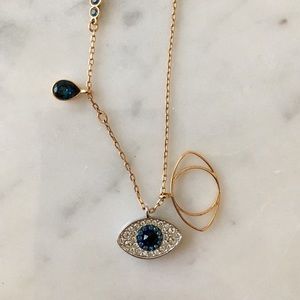 Swarovski Evil Eye Necklace